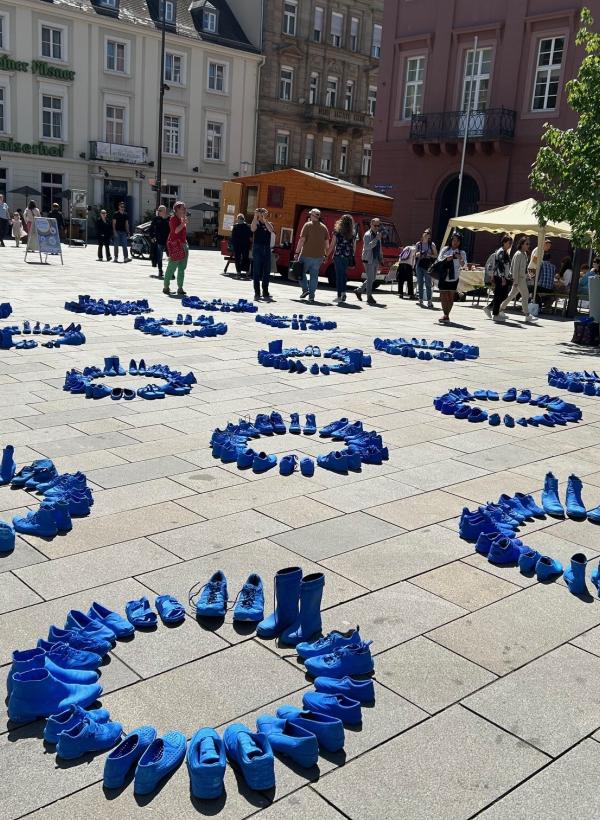 Blue Demonstration