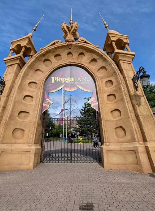 Eingangtor Plopsaland